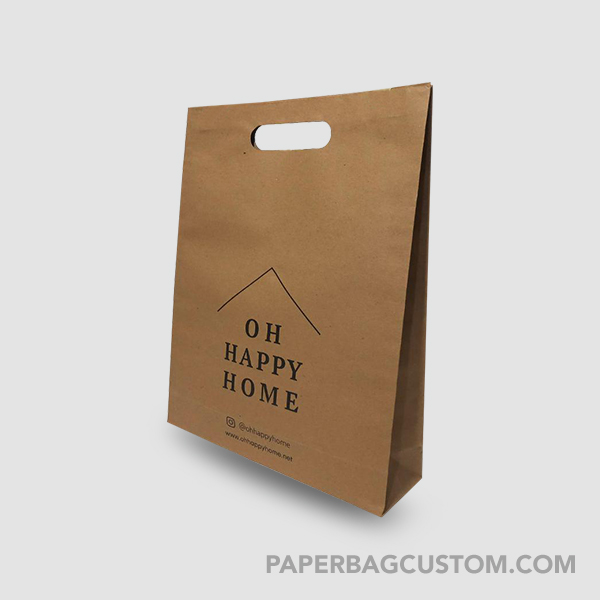 Paper Bag Coklat Oh Happy Home